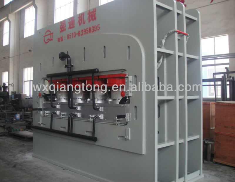 High speed short cycle hot press machine