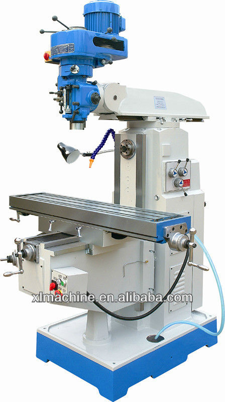 High speed universal turret milling machine