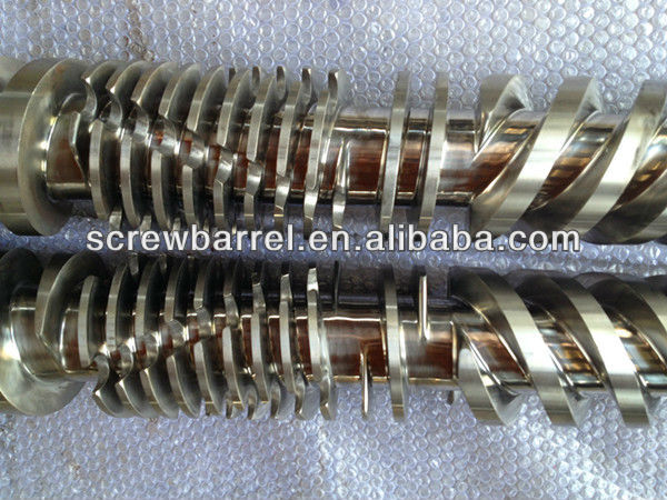 high speed wear resistance and corrosion resistance and heat resistance conical twin screw barrel