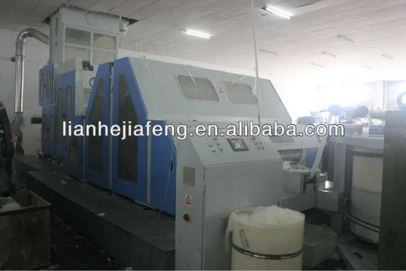 High-Speed Wool Carding and Slivering Machine