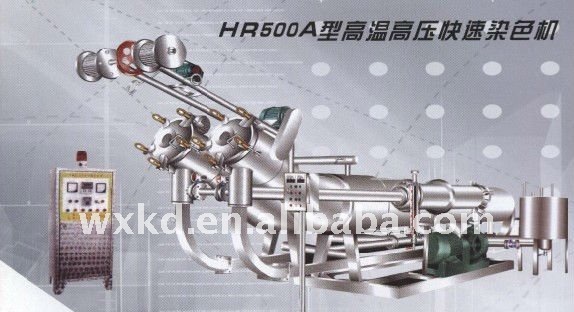 High temperature high pressure jet dyeing machine