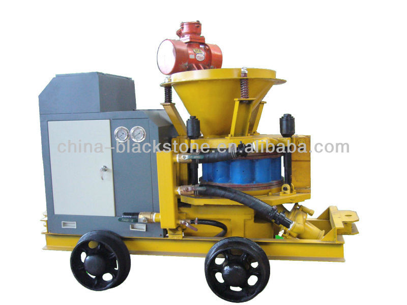 High working efficiency concrete shotcrete machine