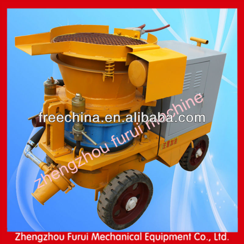 high working efficiency shotcrete spray machine