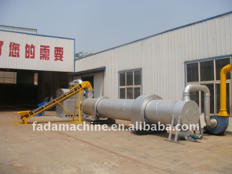 High yield sawdust rotary dryer with CE