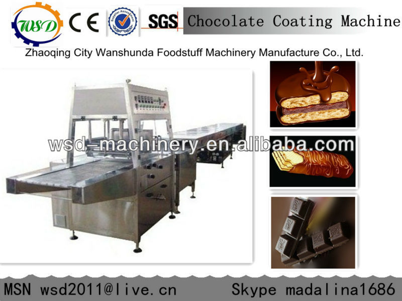 Higher Capacity Automatic Chocolate Coating Machine