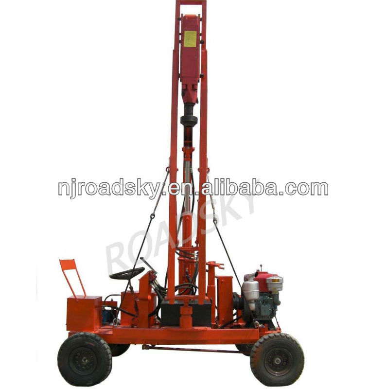 Highway Guardrail Hydraulic Pile Driver