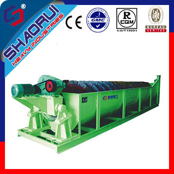 Hihg Weir Spiral Classifier for Desliming&Dehydrating during mine washing