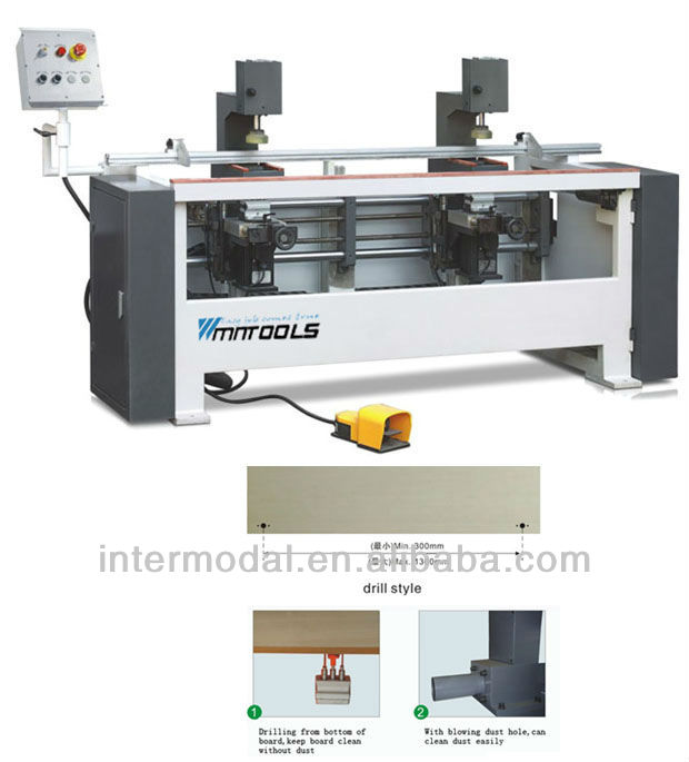 Hinge boring machine