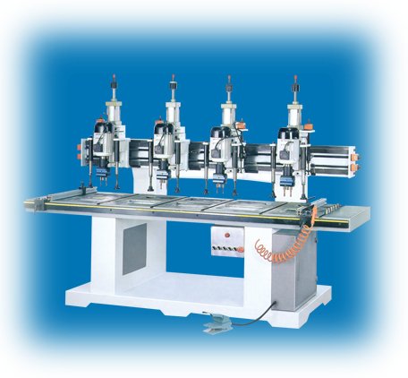 Hinge boring machine