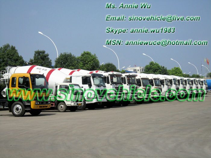 Hino 9m3 concrete mixer truck for hot sale