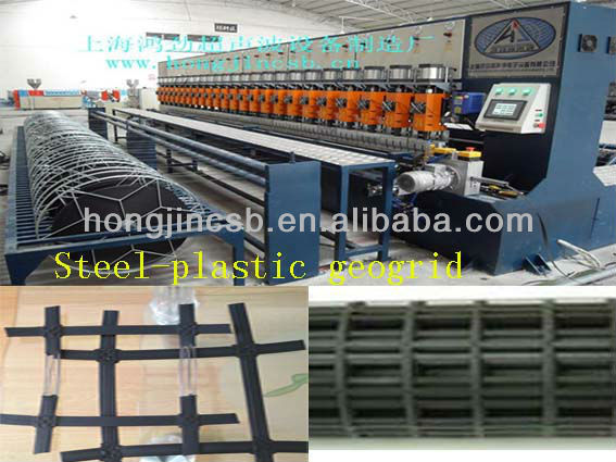 HJ-4000 Geogrid Production Line and geogrid equipment