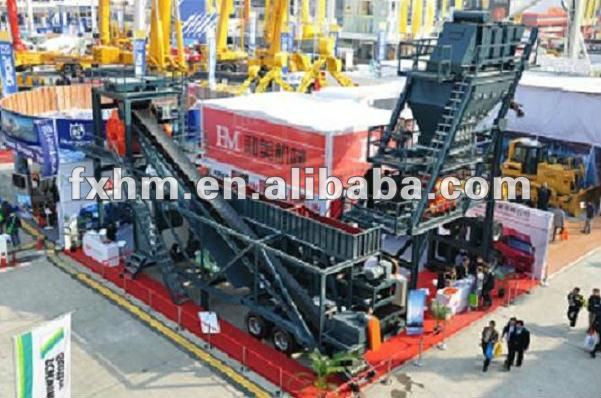 HMBP-MB30 Mobile Concrete batching Plant