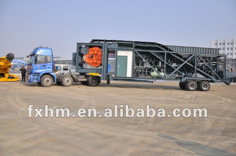 HMBP-MB60 Mobile Concrete Batching Plant