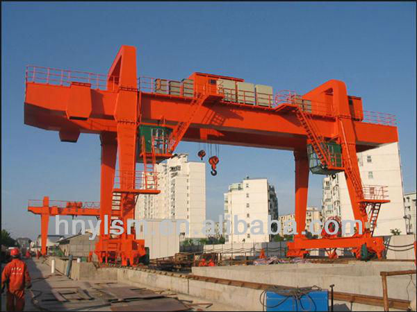 HNYL Yard travelling gantry crane/portal crane/portal jib crane