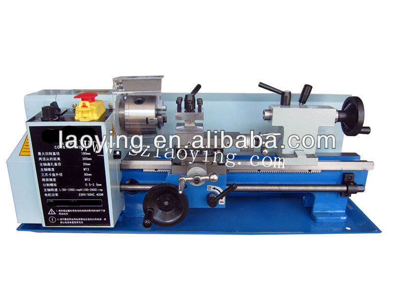 Hobby mini lathe machine has a high precision C4