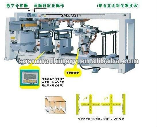 hole drilling machine wood