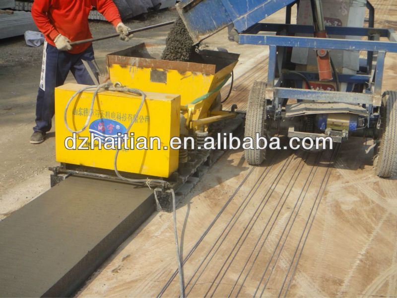 Hollow-core concrete slab machine TW180*600