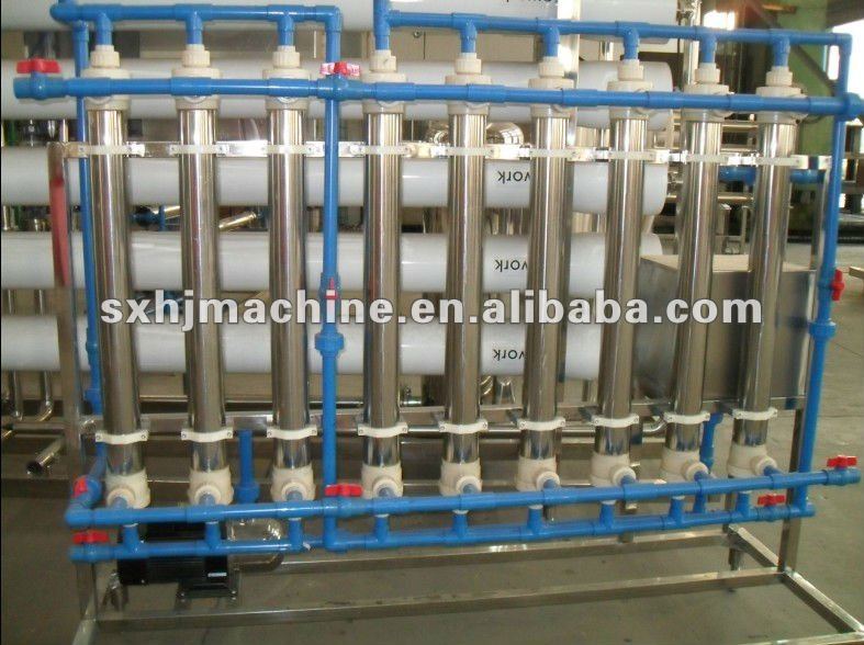 Hollow fiber filter for mineral water/carbonated drink