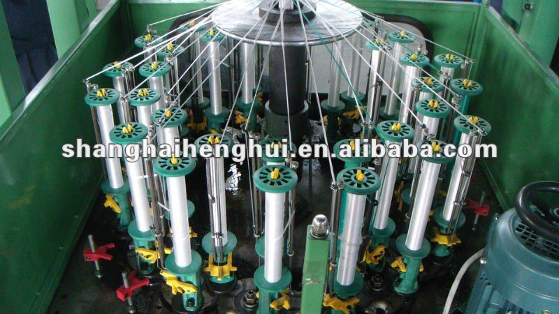 hollow rope braiding machine