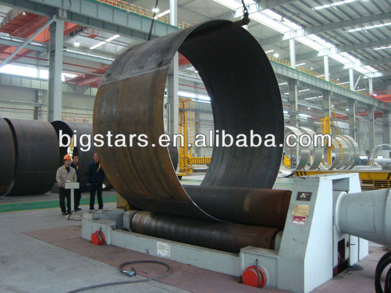 hollow steel cylinder rolling machine