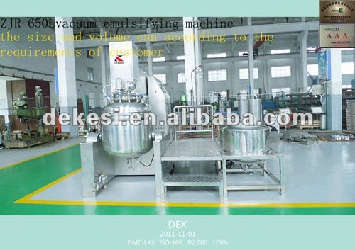 homogeniser machine for paste ointment mayonnaise