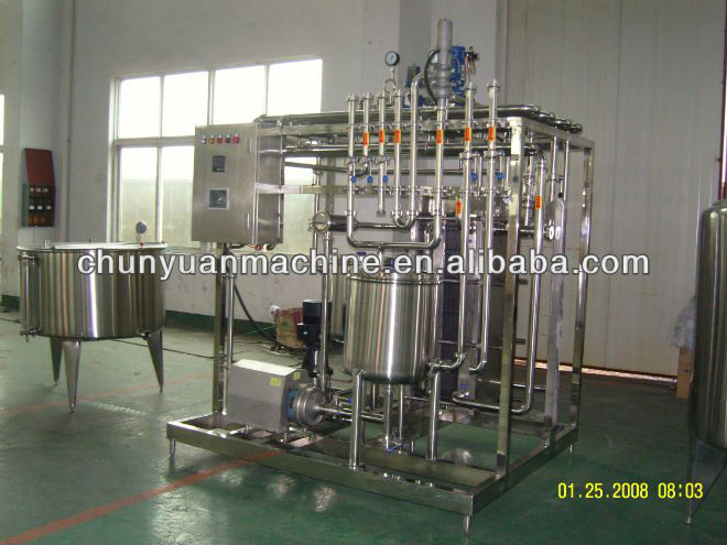 homogenizer and pasteurizer for milk