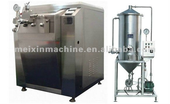 Homogenizing and degassing System