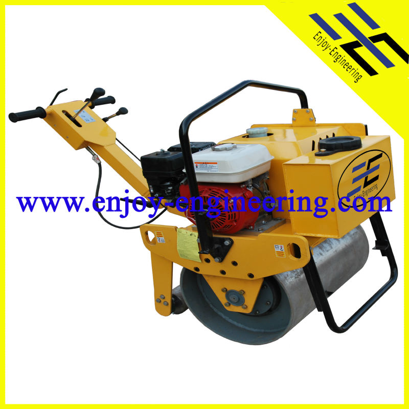 honda engine walk behind single drum vibratory road roller