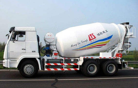 HONGDA truck-mounted concrete mixer 16m3 all kinds good quality mixer