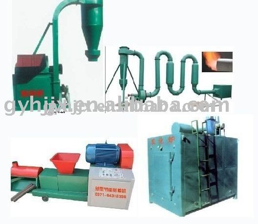 Hongji biomass briquetting press with24hours online service