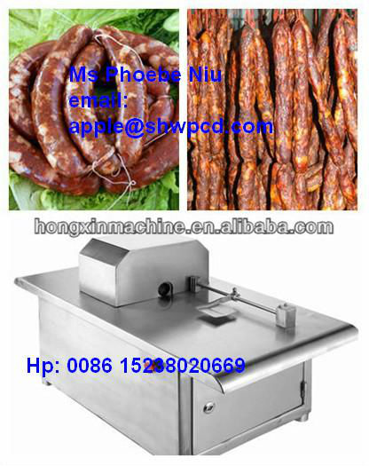 Hongxin super automatic Sausage linking machine 0086 15238020669