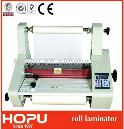 HOPU 480mm electric hot roll laminator