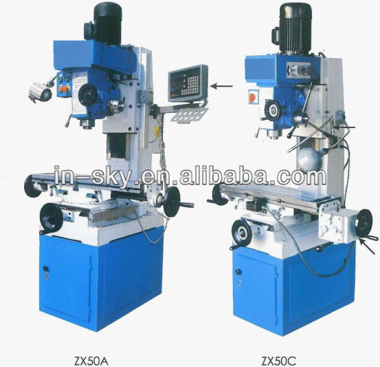 Horiziontal Vertical Drilling Milling Machine