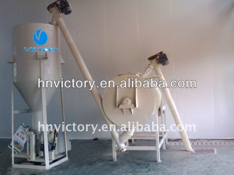 Horizontal Dry Mortar Machine