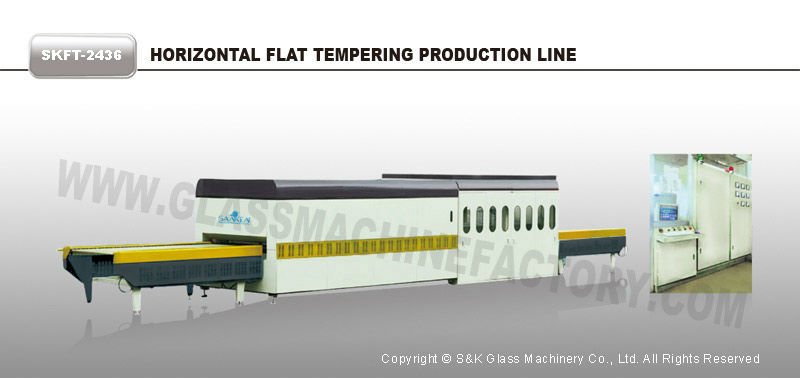 Horizontal Flat Glass Tempering Production Line