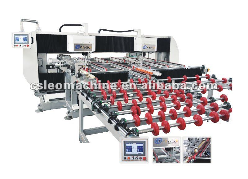 horizontal full automatic glass drilling machine