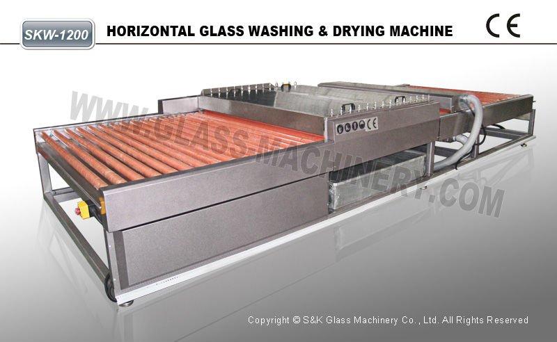 Horizontal Glass Washing and Drying Machine