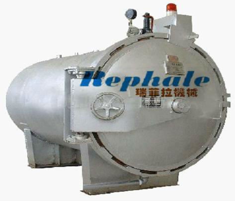 Horizontal high temperature sterilization machine