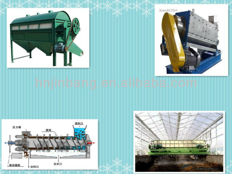 Horizontal hydroextractor equipment used for Municipal wastewater