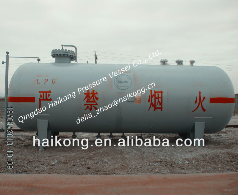 Horizontal Liquid Petroleum Gas(LPG) Storage Tank with competitive price