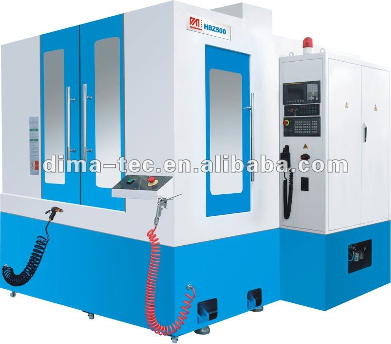 Horizontal machining center