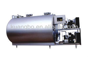 Horizontal Milk Directly Cooling Tank