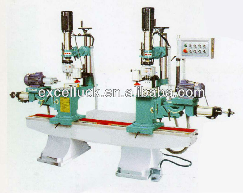 Horizontal multi head multi spindle carpenter boring machine