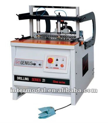 Horizontal multiple spindle drilling machine