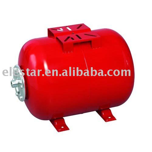 Horizontal Red Carbon Steel Pressure Vessel