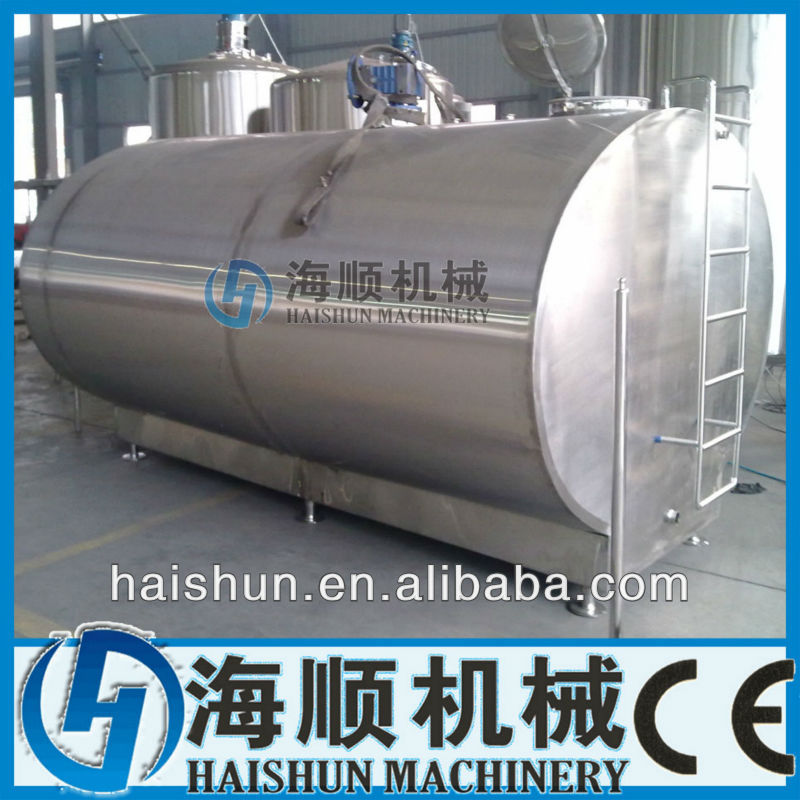 horizontal stainless steel storage tank (CE certificate)