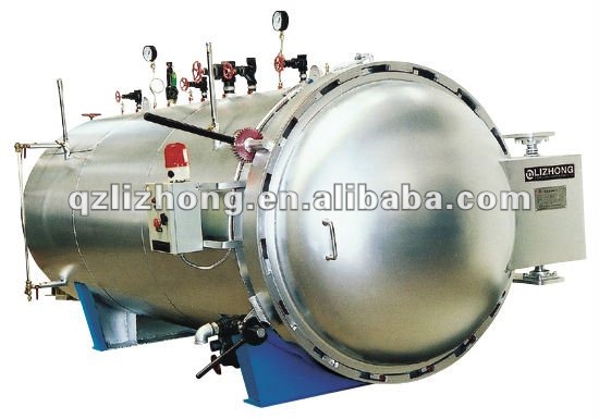 Horizontal sterilizer/retort (manual control)