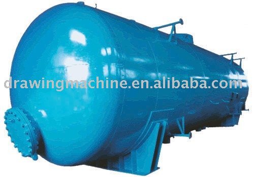 horizontal storage tank