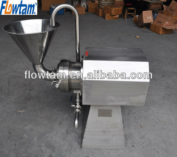 horizontal type colloid mill food grade