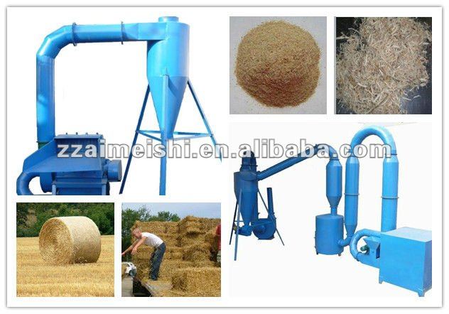 Hot air circulating wood shavings dryer